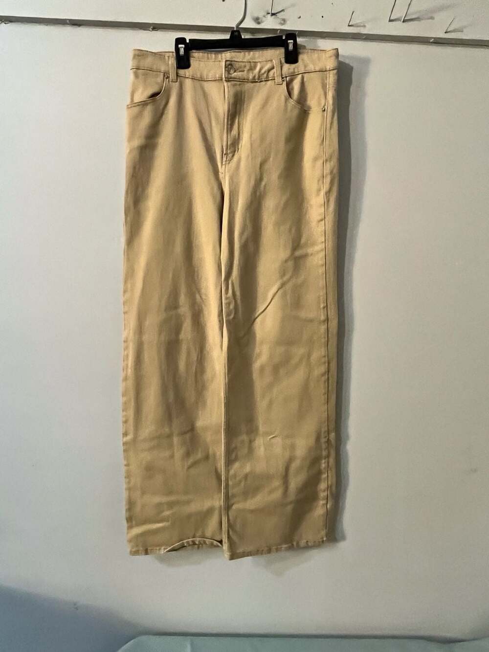 H&M Divided Tan Wide Leg Pants 010-058